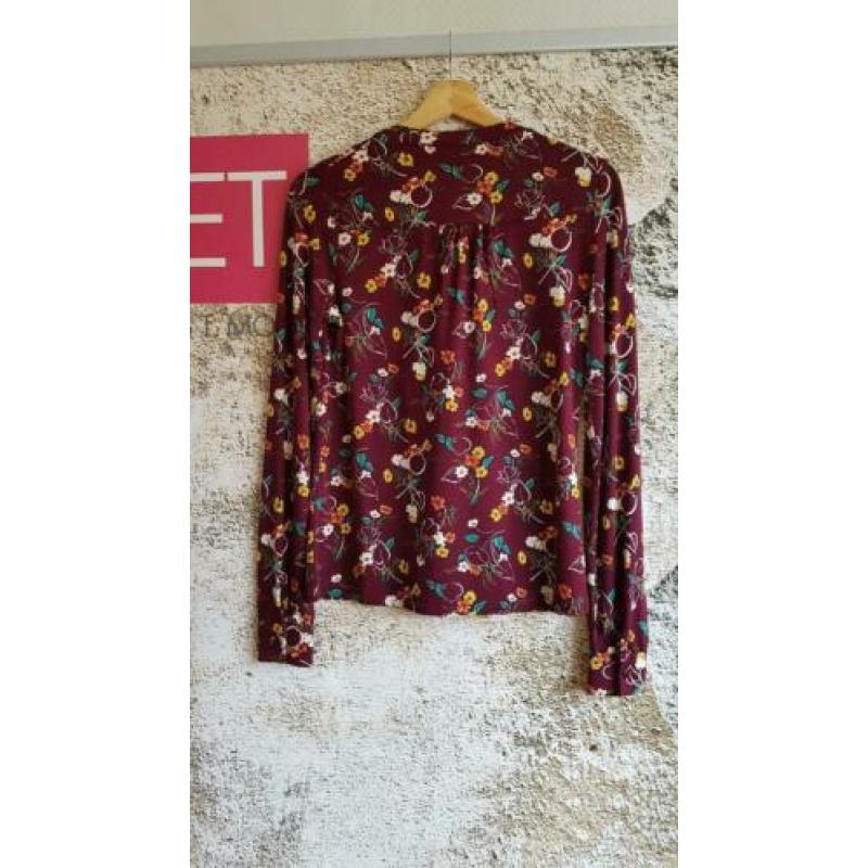Nieuwe strik blouse van King Louie maat M = 36/38
