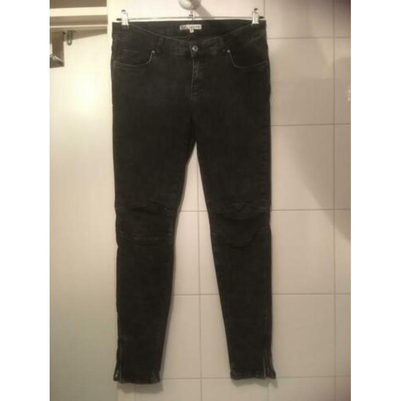 Bella Ragazza spijkerbroek stretch zwart maat XL