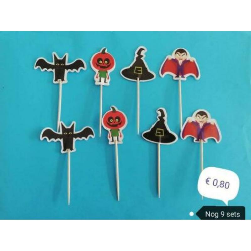 Pasen sinterklaas Halloween kerstmis cupcake prikker