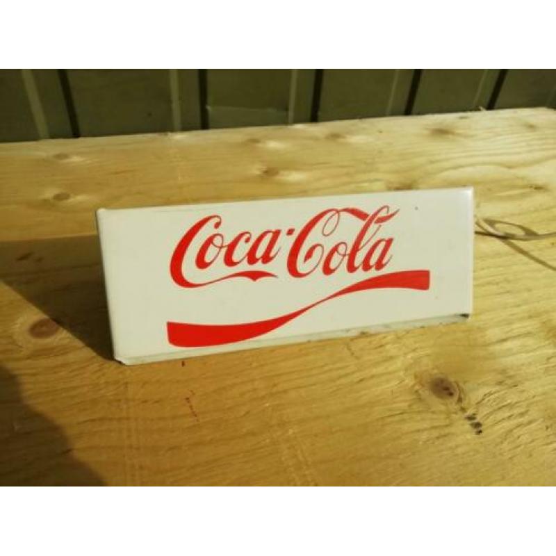 coca cola bed lamp. kreeg ik in 1970. merk is Geka