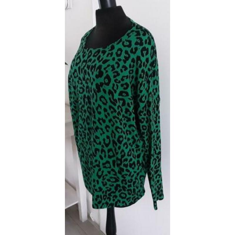 Truitje van NORAH, groen/zwart, maat 38