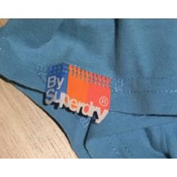 Superdry blauw t-shirt maat S