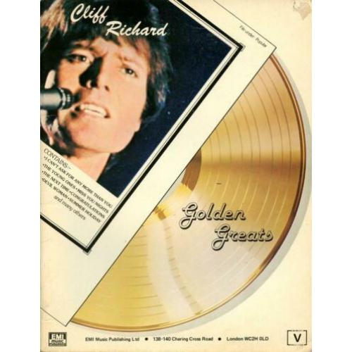Cliff Richard - Golden greats - Song book sheet music