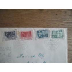 Nederland. FDC ITEP Utrecht 1952