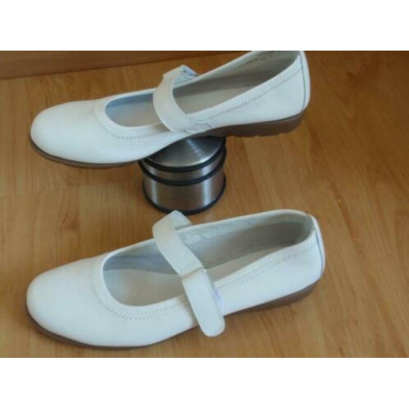 Medicus Witte Leren Schoenen met band - maat 41