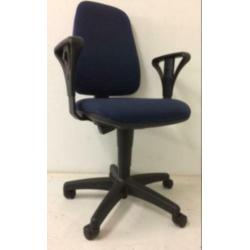Bureaustoel Tweedehands Blauw