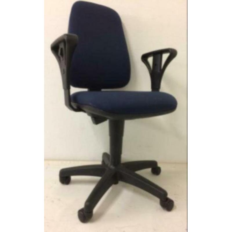 Bureaustoel Tweedehands Blauw