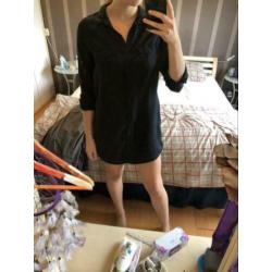 Zwarte blouse jurk