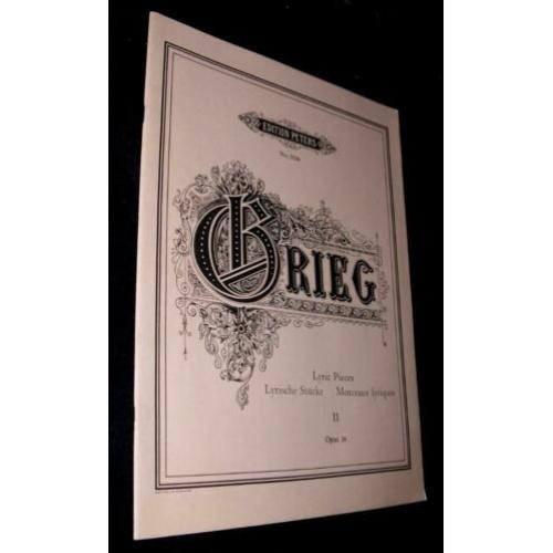 Grieg - Lyrische Stucke II, Opus 38 (Edition Peters No. 2150