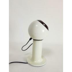 Vintage raak globe plafondlamp wandlamp magneet bol spot '60