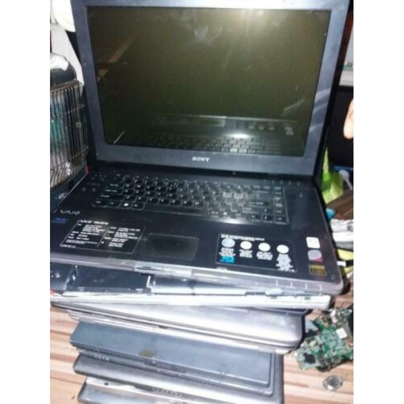 10 laptops voor onderdelen computer parts pc laptop 10 x