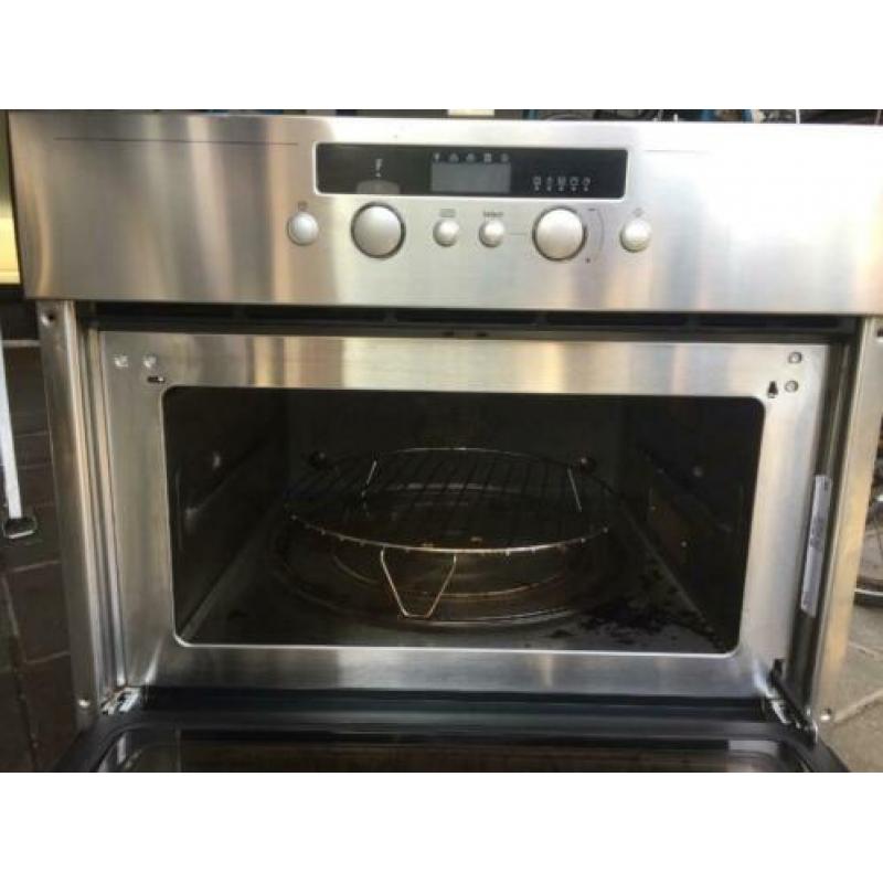 Whirlpool Inbouw magnetron+hete luchtoven+grill AMW 524 IX