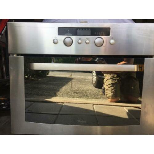 Whirlpool Inbouw magnetron+hete luchtoven+grill AMW 524 IX