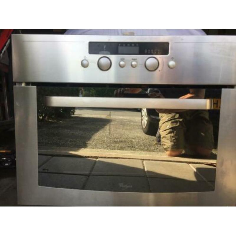Whirlpool Inbouw magnetron+hete luchtoven+grill AMW 524 IX