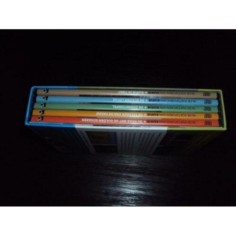 Z.g.a.n DVD Box met 5 Kuifje Films