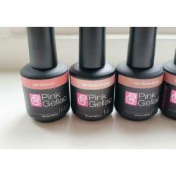 Verschillende (nude) Pink Gellac kleurtjes. Zgan