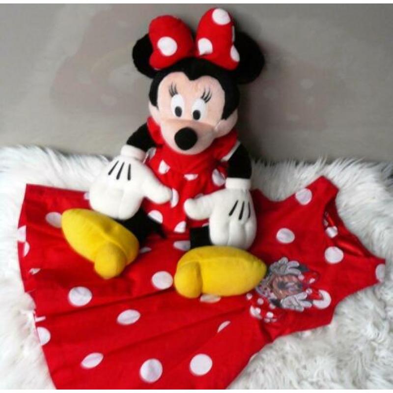 Disneyland Parijs Minnie Mouse Jurk 110 verkleed carnaval &