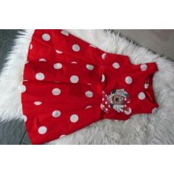 Disneyland Parijs Minnie Mouse Jurk 110 verkleed carnaval &