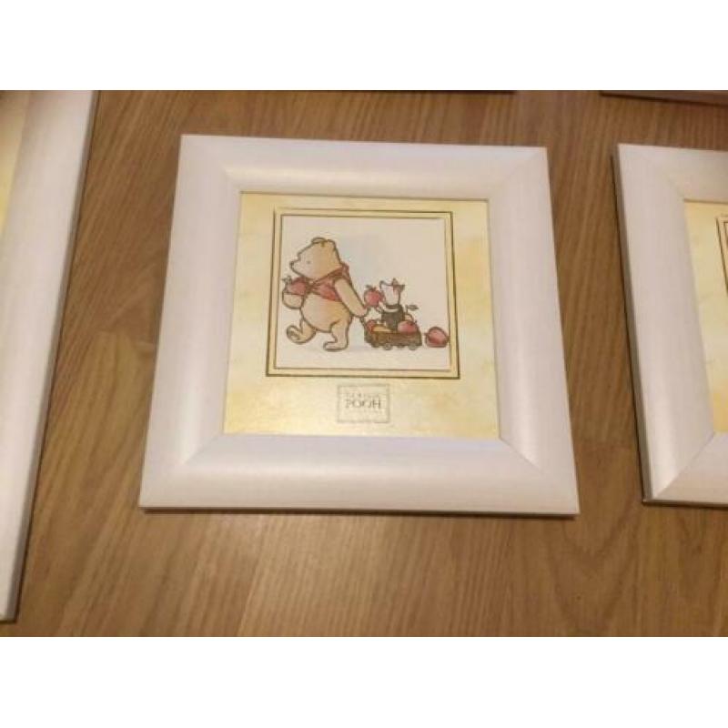 5x schilderij classic winnie the pooh
