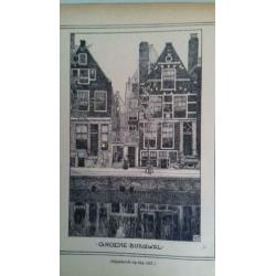 OUD - AMSTERDAM met 100 stadsgezichten , uitgave 1907.