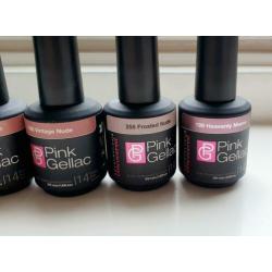 Verschillende (nude) Pink Gellac kleurtjes. Zgan