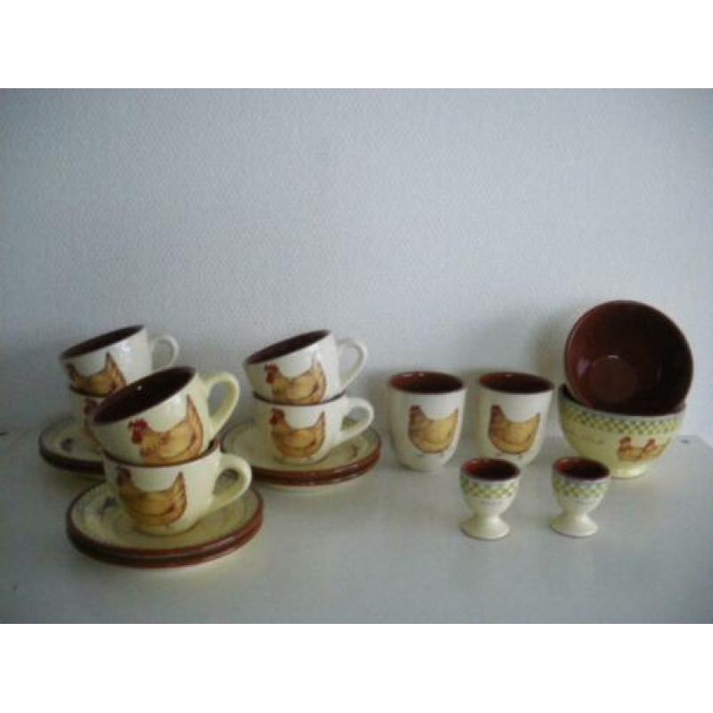 Jet Cluck Cluck servies