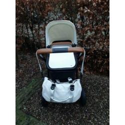 dubatti kinderwagen zwart/wit