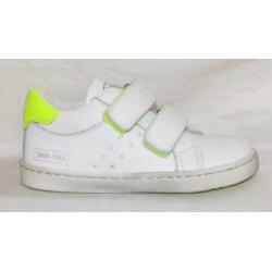 SHOESME maat 22 klitteband sneaker wit/geel gratis verzenden