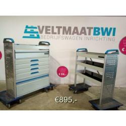 Sortimo Globelyst SET L+R inrichting €895,- dubbele cabine