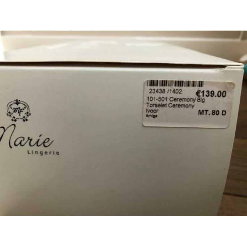 Bruidslingerie / Torselet / Corset merk Marie 80D