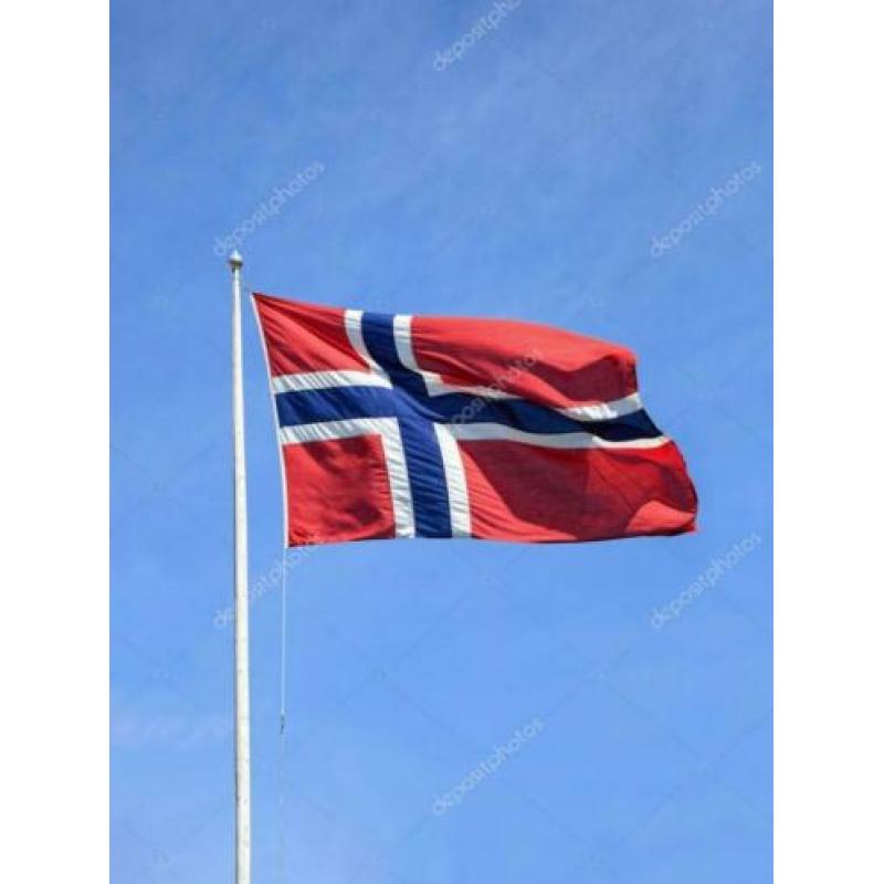 Noorwegen 100x70cm nieuw vlag