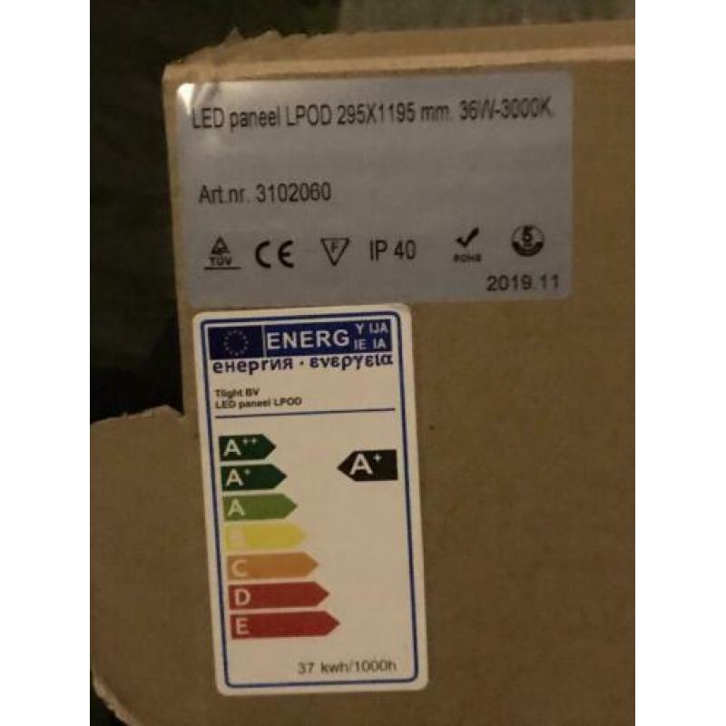 TL lampen LED verlichting systeemplafonds LED PANEEL LPOD