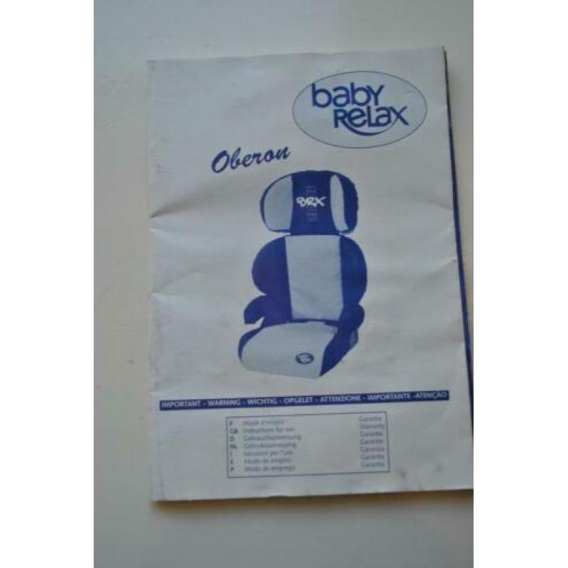 Autostoeltje, nette staat, 15/36 kg, 3,5/10 jaar