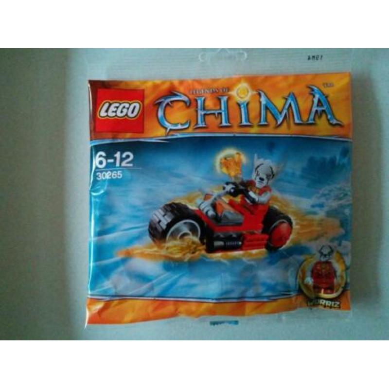 GoedLego 30265 Chima Polybag Worriz Vuurmotor - Polybag