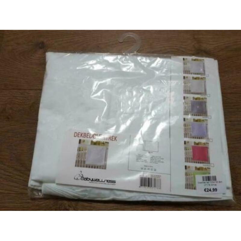 Nieuw dekbedovertrek 100x135 van Babywellness