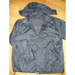 Regenjas regenjack donker blauw maat M - nieuw -