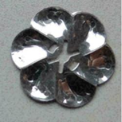grote zak gekleurde metallic bloemen voor scrapbooking 30 mm