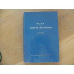 9789073282483, Finance !, Tekst-en opgavenboek, 1e druk 2015
