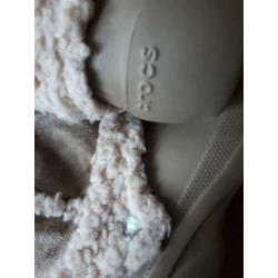 Crocs laarzen M9/40 kunstof met bond kleur beige