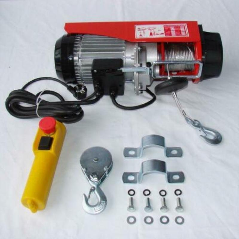 elektrische takel, bouwtakel, hijstakel, lier, takel 400kg