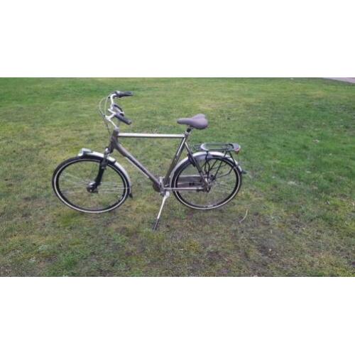 In nieuw staat prachtig herenfiets gazelle Orange