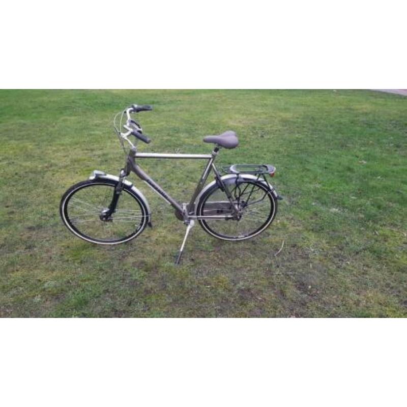 In nieuw staat prachtig herenfiets gazelle Orange