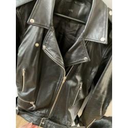 Echt leren biker jas