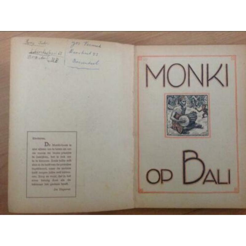 3 stripboeken van Monki