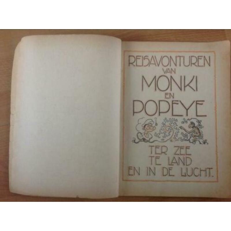 3 stripboeken van Monki