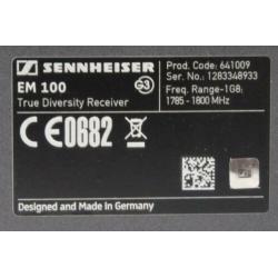 Sennheiser EW300 beltpack set A band en EW100 1G8 band