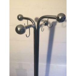 Staande kapstok met "Sputnik"' bollen, vintage design