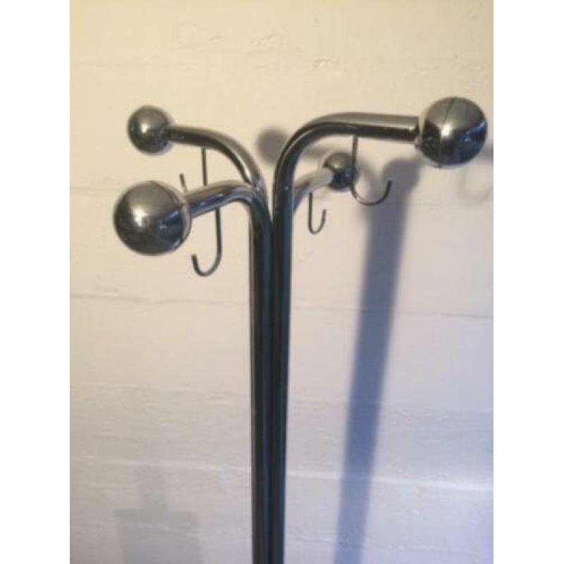 Staande kapstok met "Sputnik"' bollen, vintage design