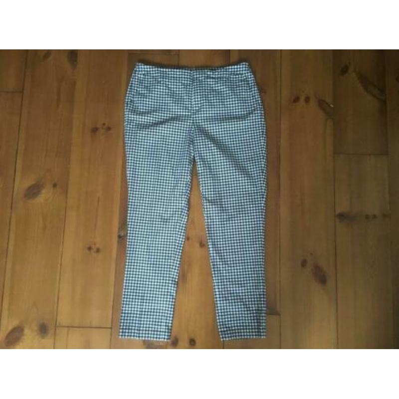 Sissy Boy zgan 7/8 BB ruitje chino broek, maat L
