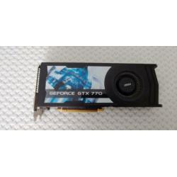 Msi gtx 770 2gb oc (ongeveer gelijk aan een gtx 1050 ti)